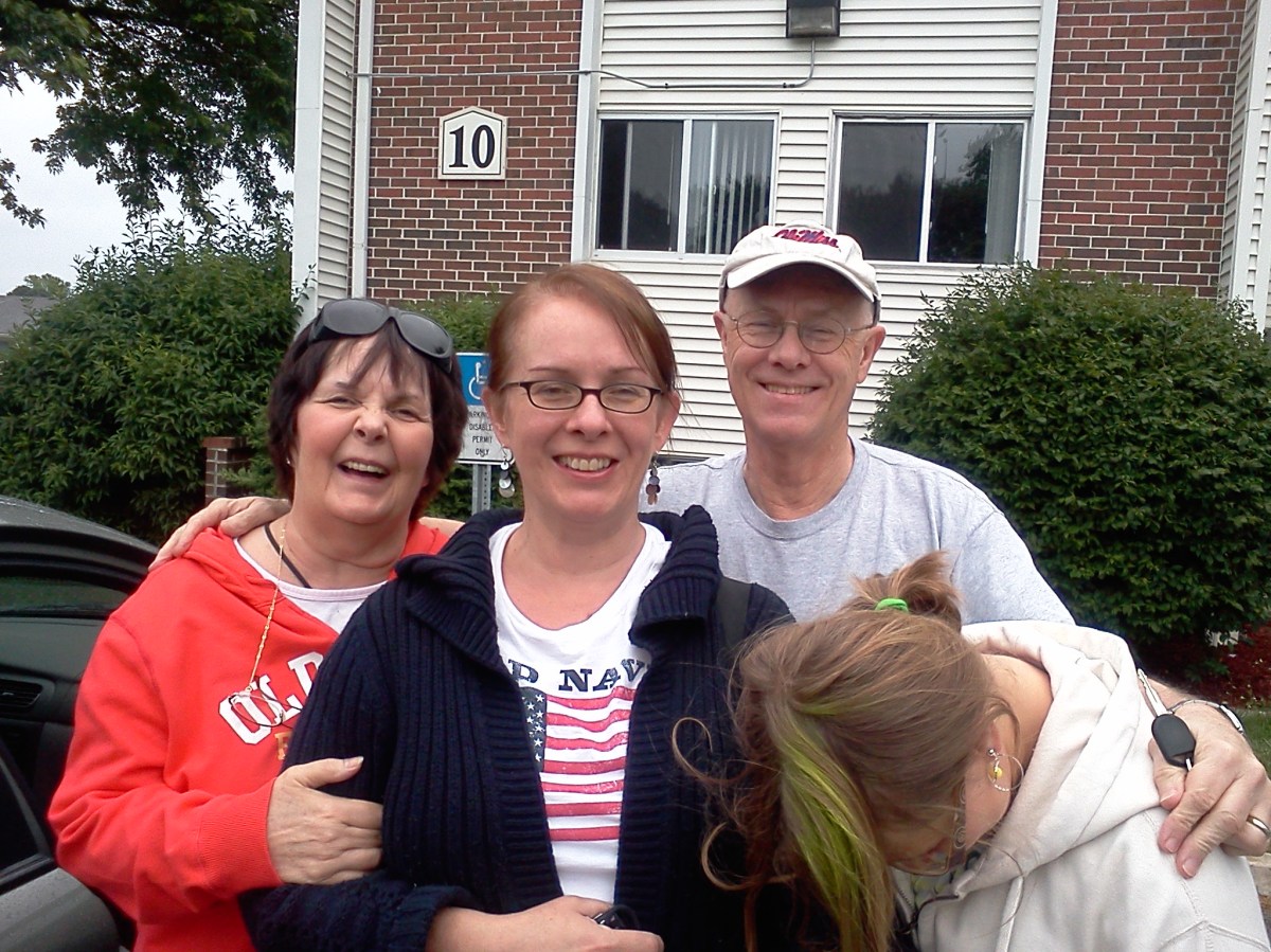 A visit from my&nbsp;parents