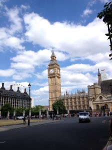 Big Ben, in person.  Finally!